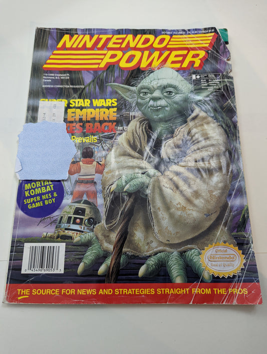 Nintendo Power Issue: 53 Empire Strikes Back (With Poster and Cards)