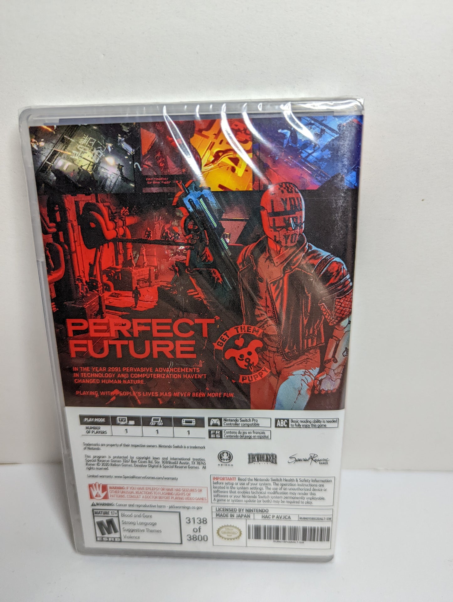 Ruiner Limited Run Exclusive (Sealed)