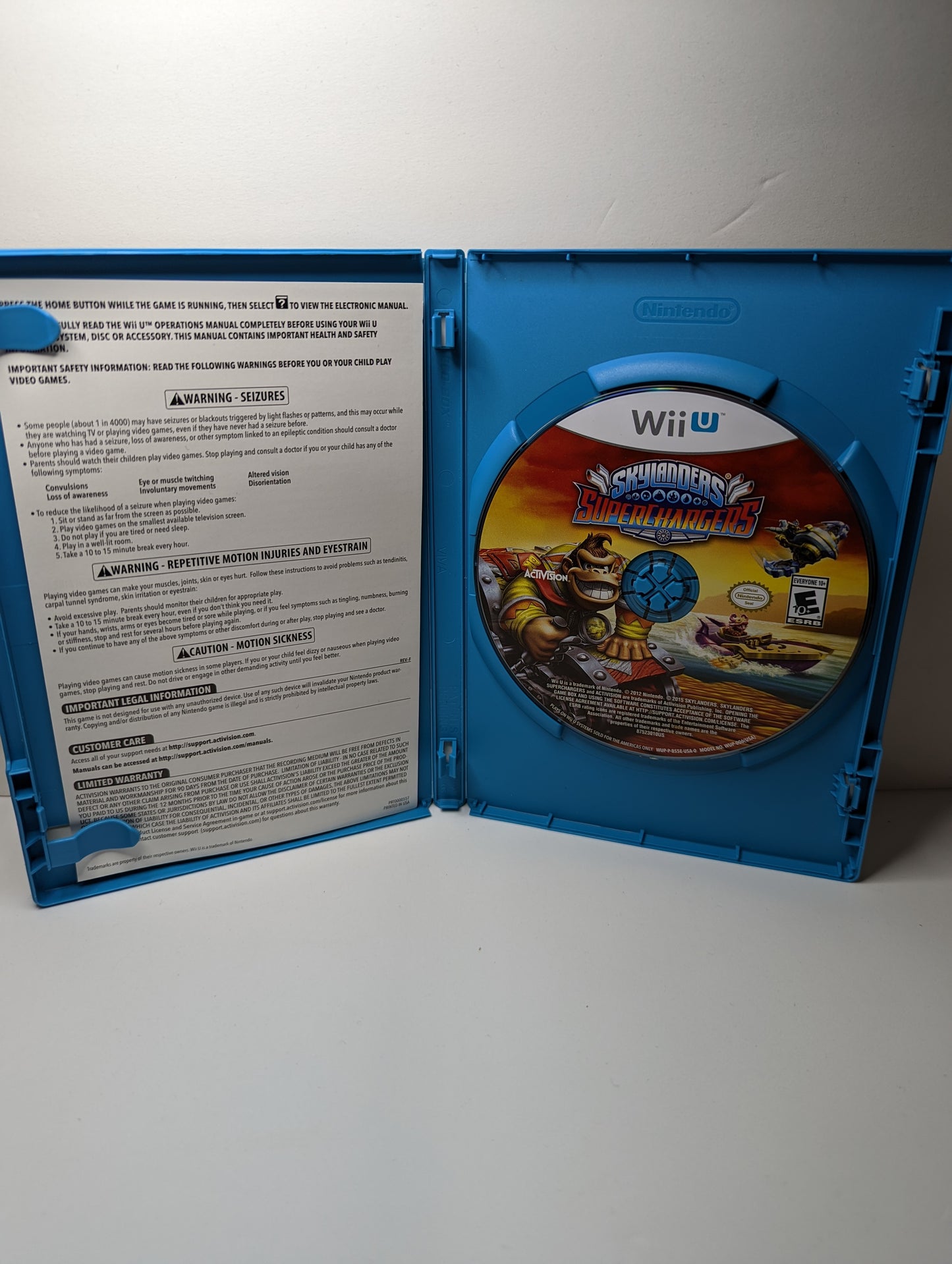 Skylanders SuperChargers - Game and Portal for Nintendo (Complete)