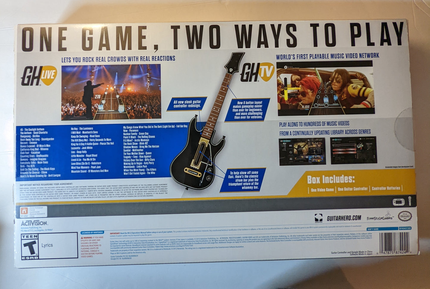 Guitar Hero Live Bundle