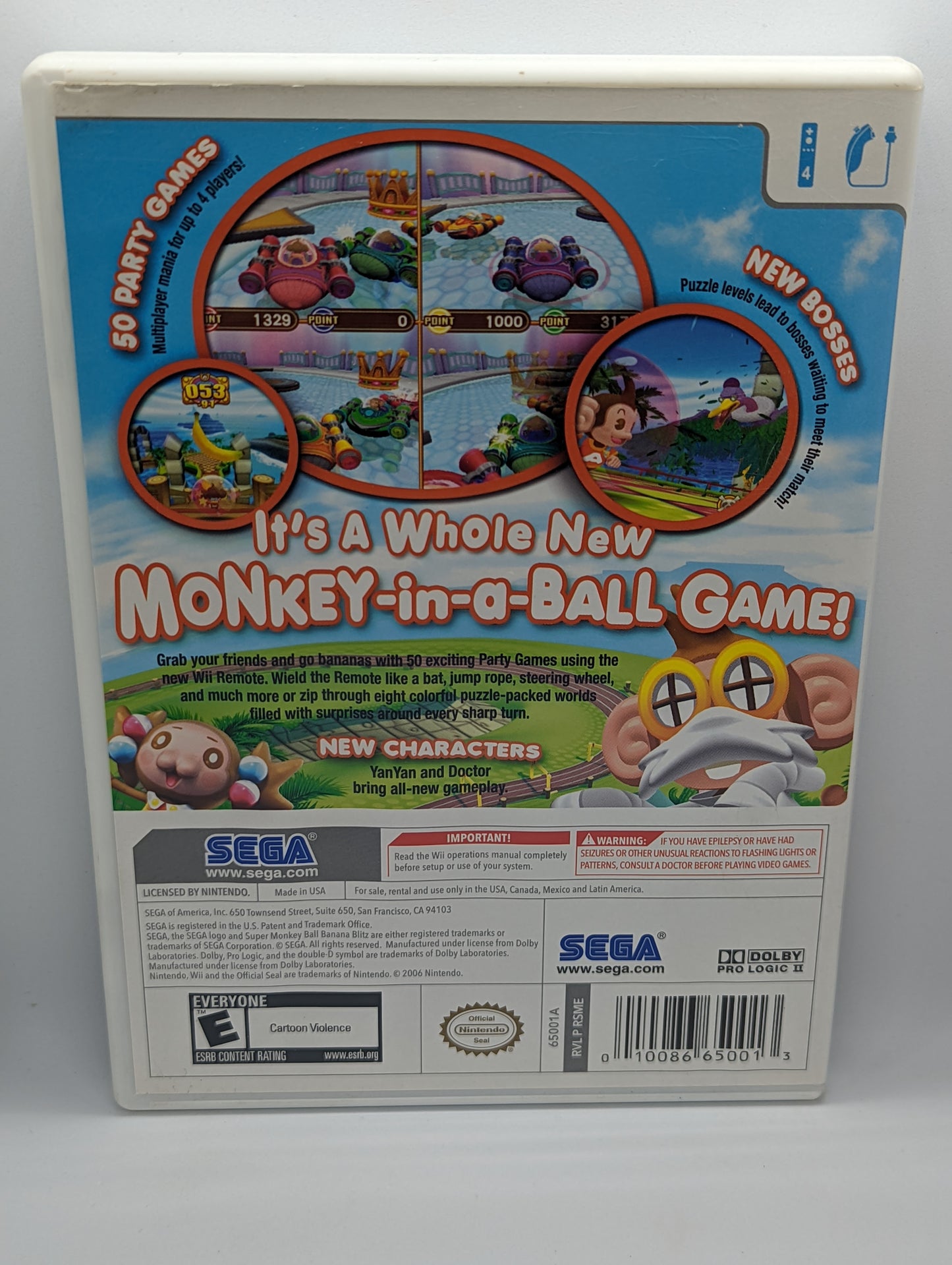 Super Monkey Ball Blitz (Complete)