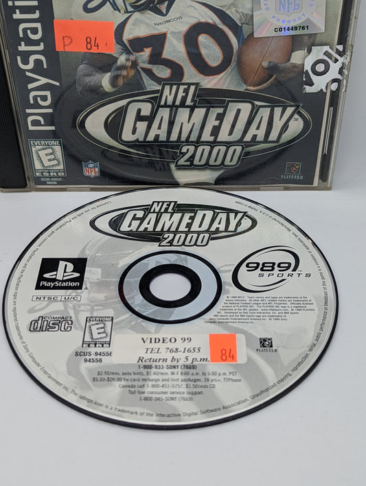 NFL Gameday 2000 (Complete)