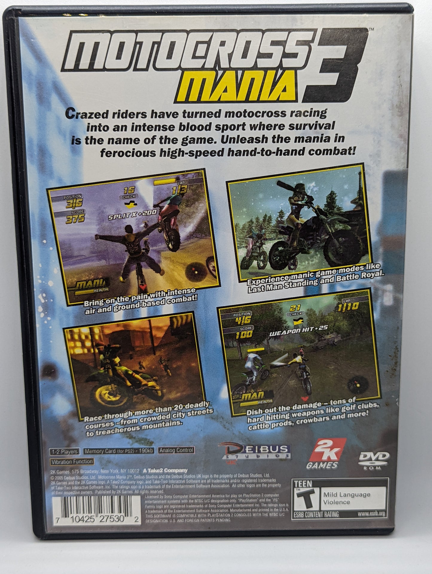 Motocross Mania 3 (Complete)