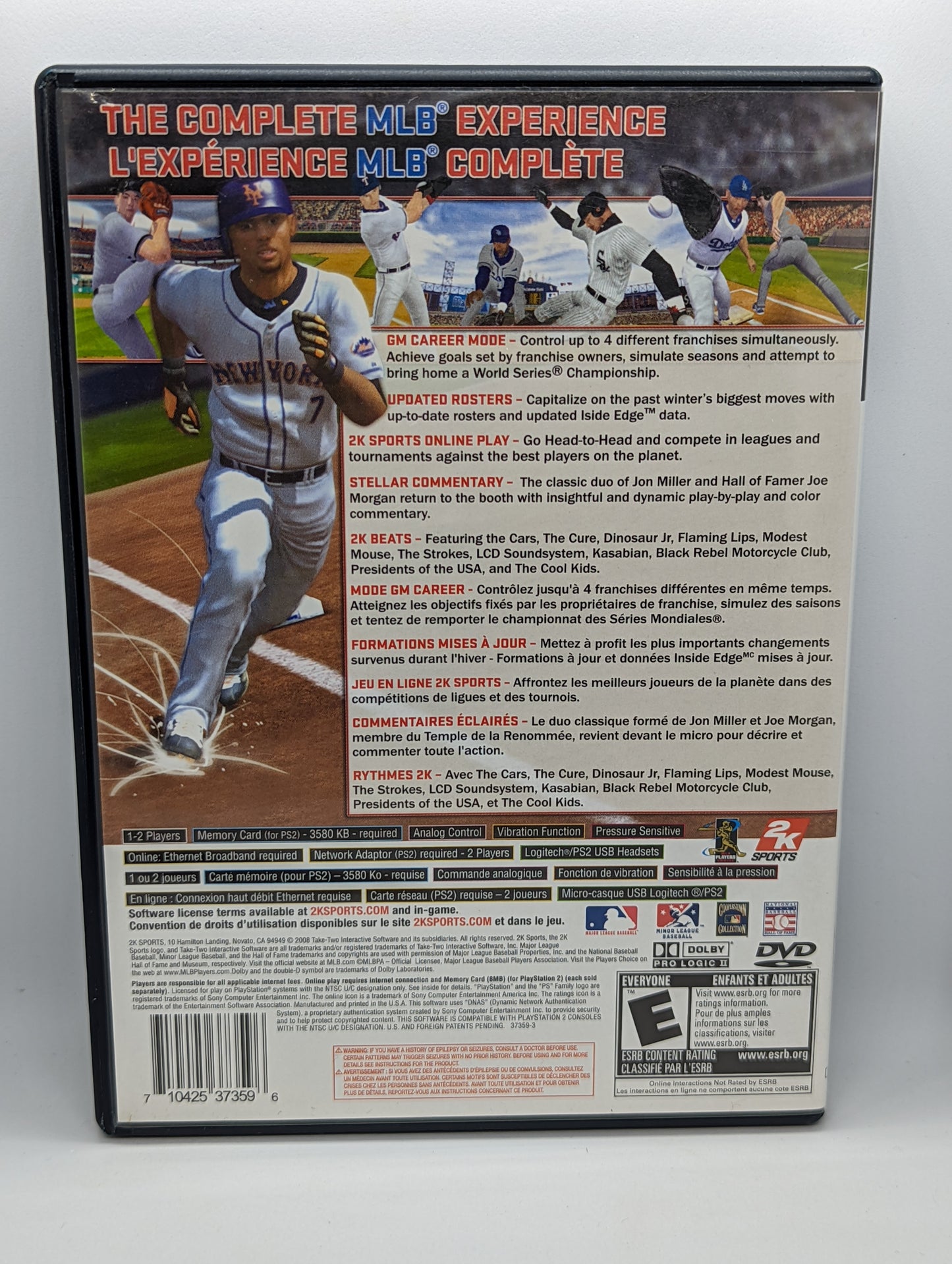 Major League Baseball 2K8 (Complete)