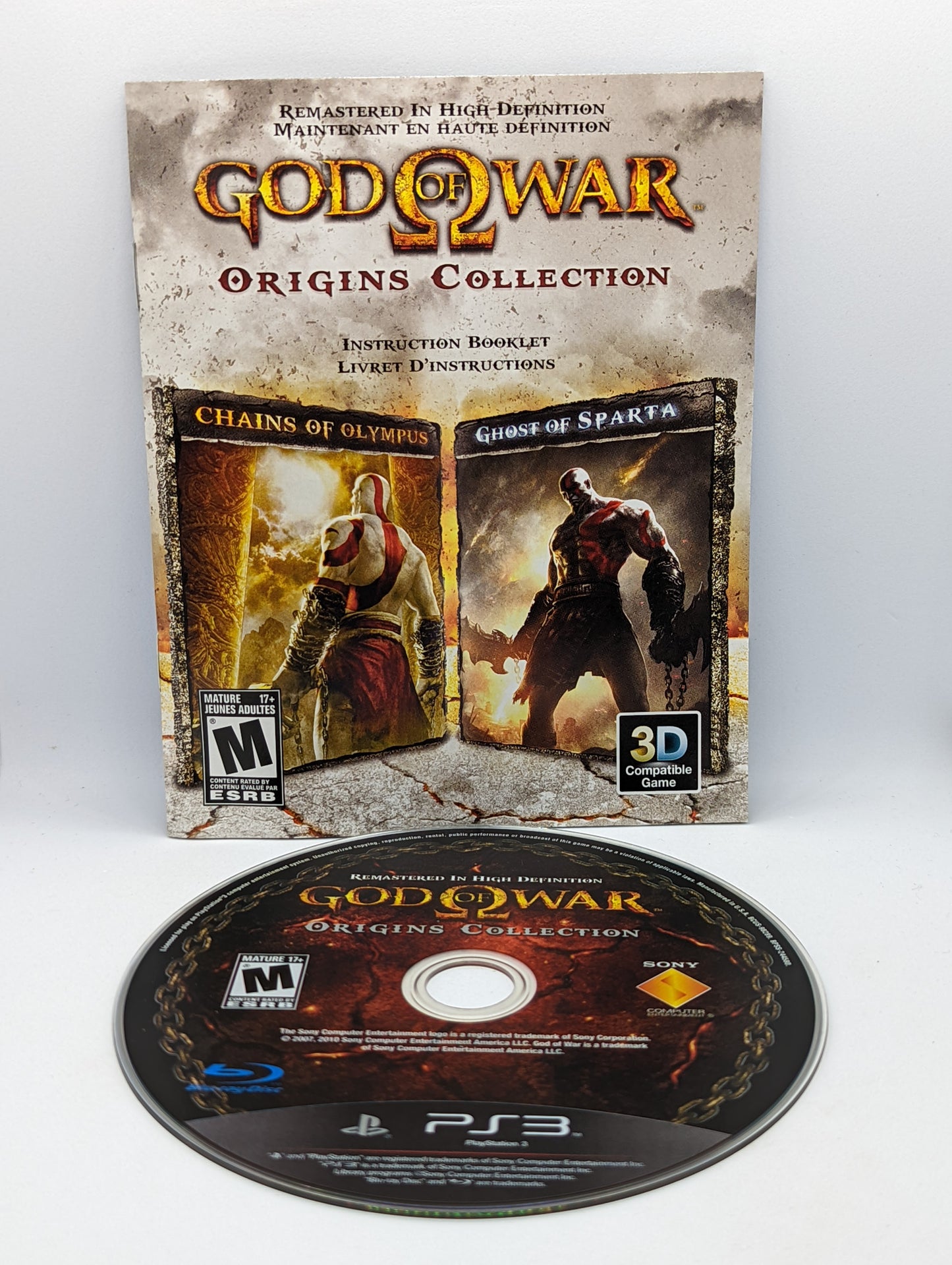 God of War Origins Collections Not For Resale (Complete)