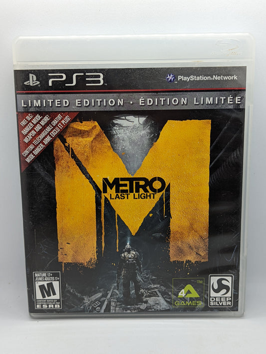 Metro Last Light Limited Edition (Complete)