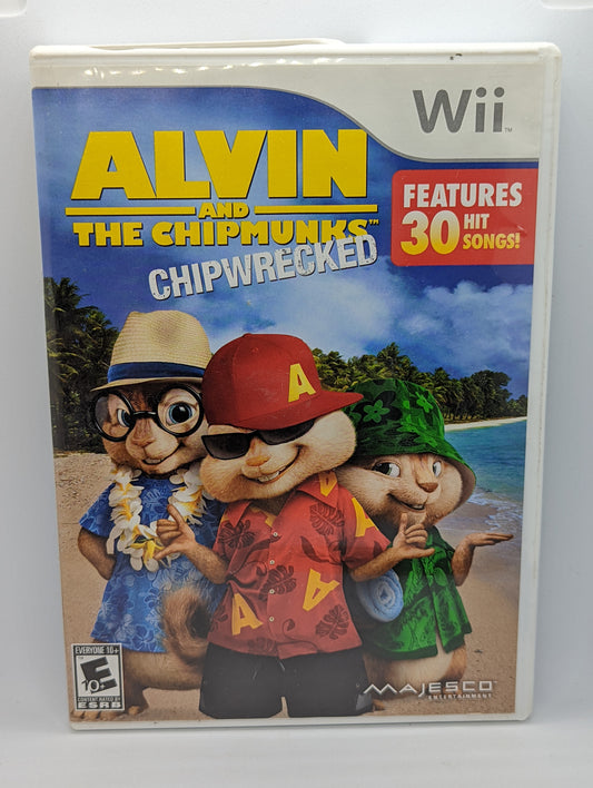 Alvin and the Chipmunk Chip wrecked (Cracked Case No Manual)