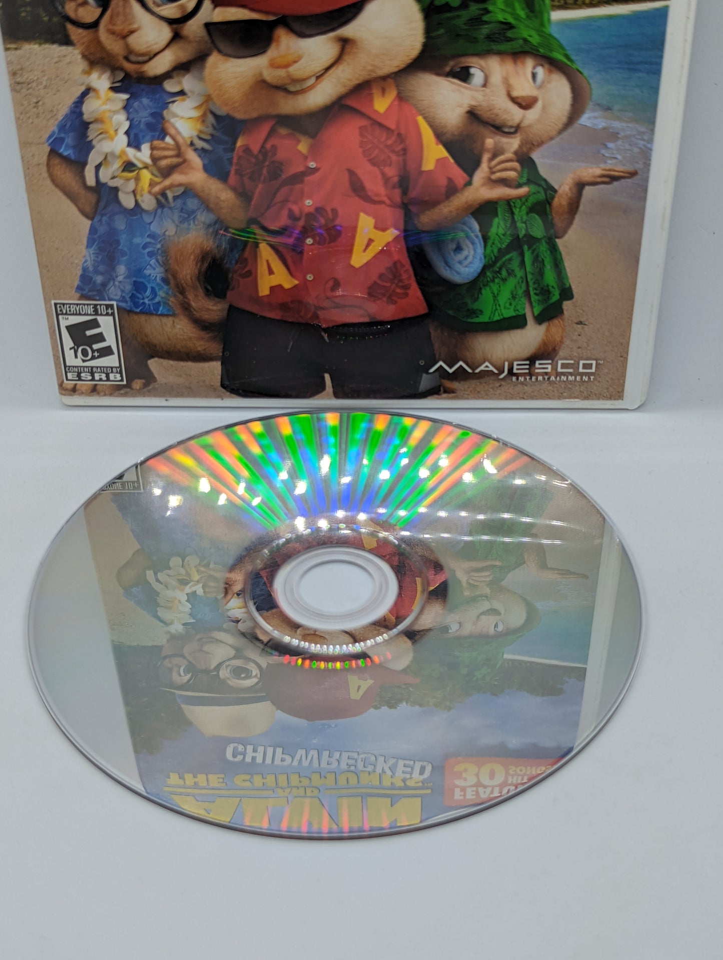 Alvin and the Chipmunk Chip wrecked (Cracked Case No Manual)