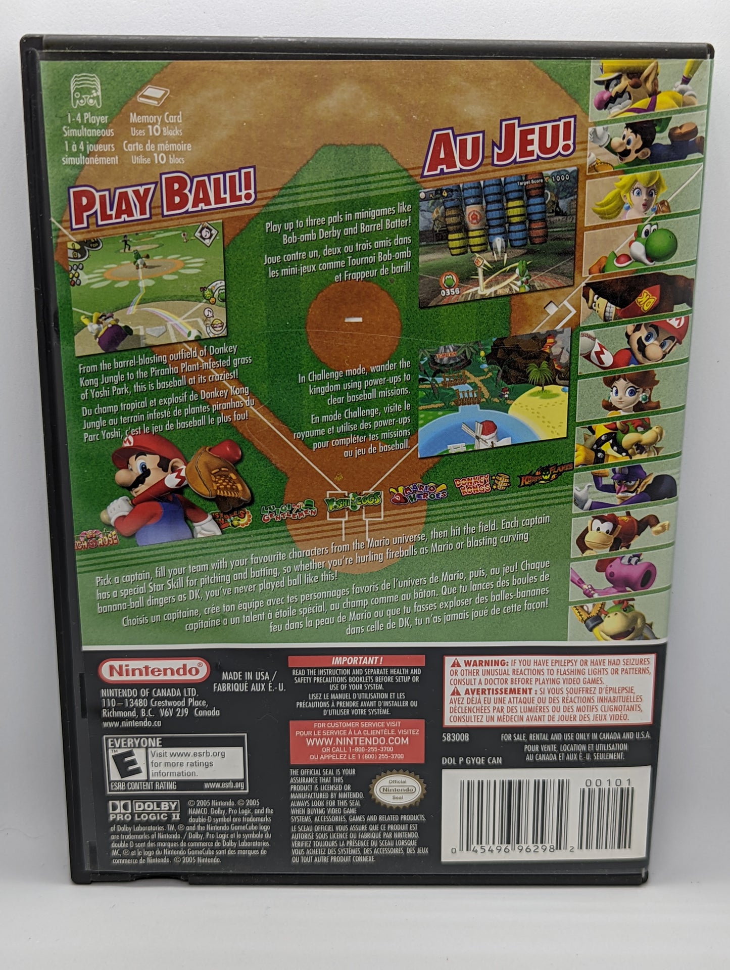 Mario Superstar Baseball (Complete)