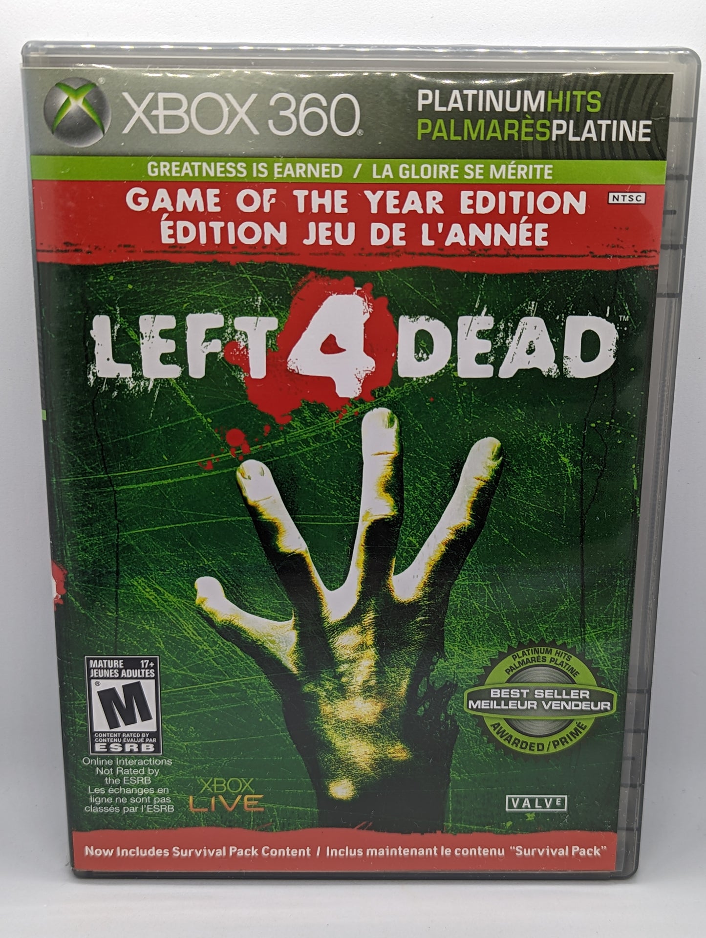 Left 4 Dead: Game of the Year Platinum Hits (Complete)