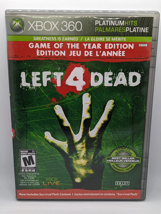 Left 4 Dead: Game of the Year Platinum Hits (Complete)