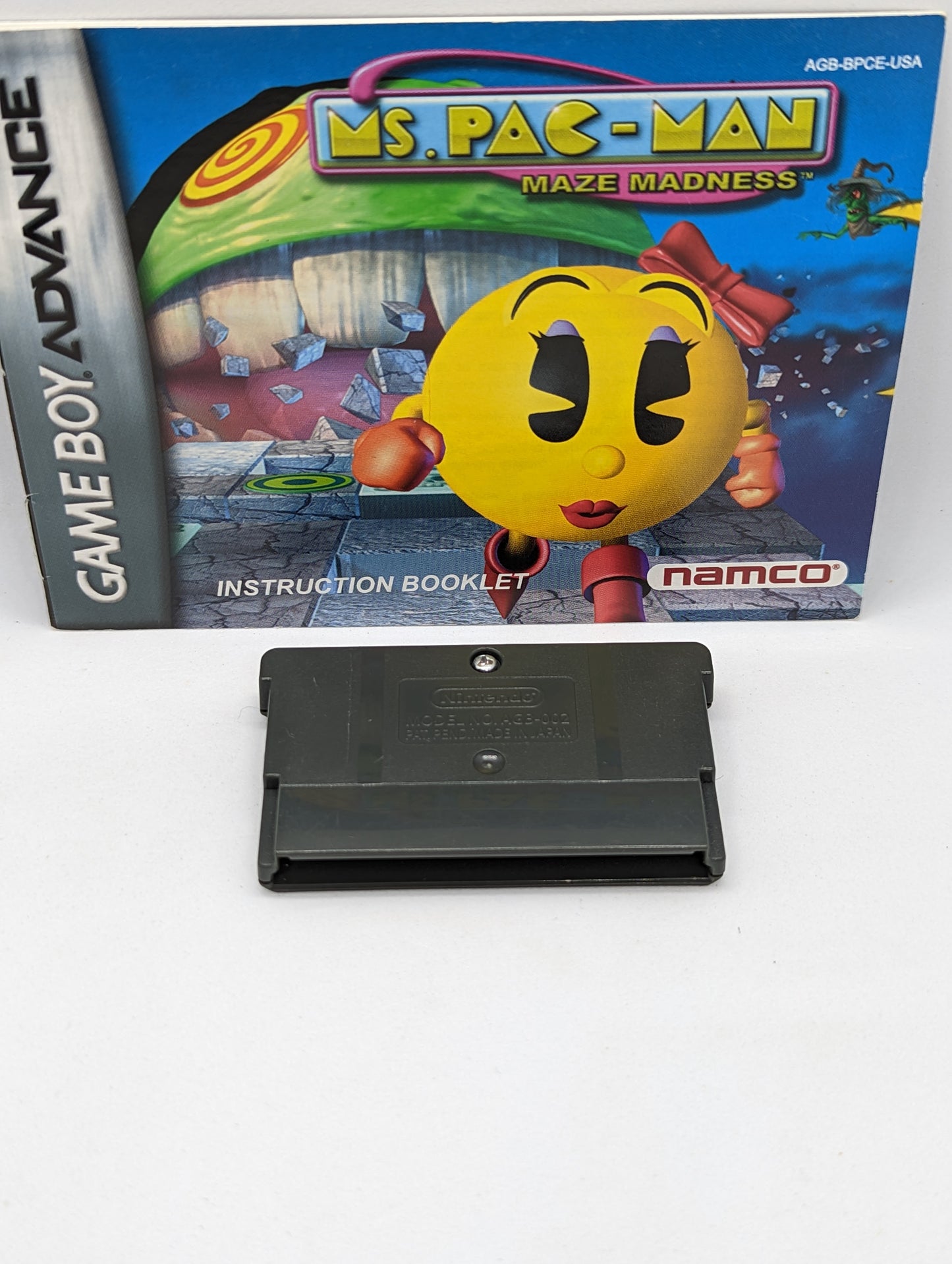 Ms. Pac-Man : Maze Madness (Cart & Manual)