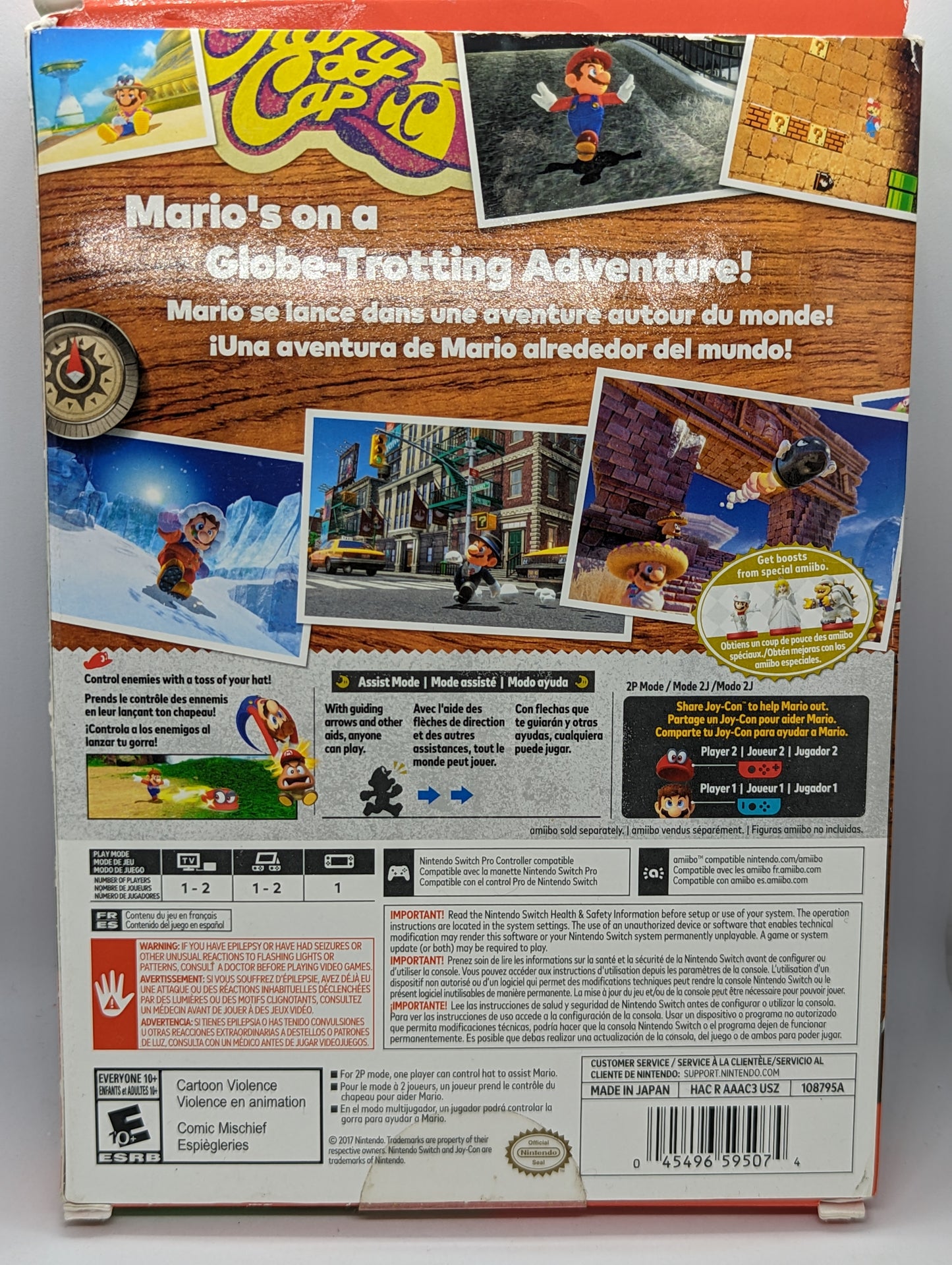Mario Odyssey -Starter Pack (Complete)