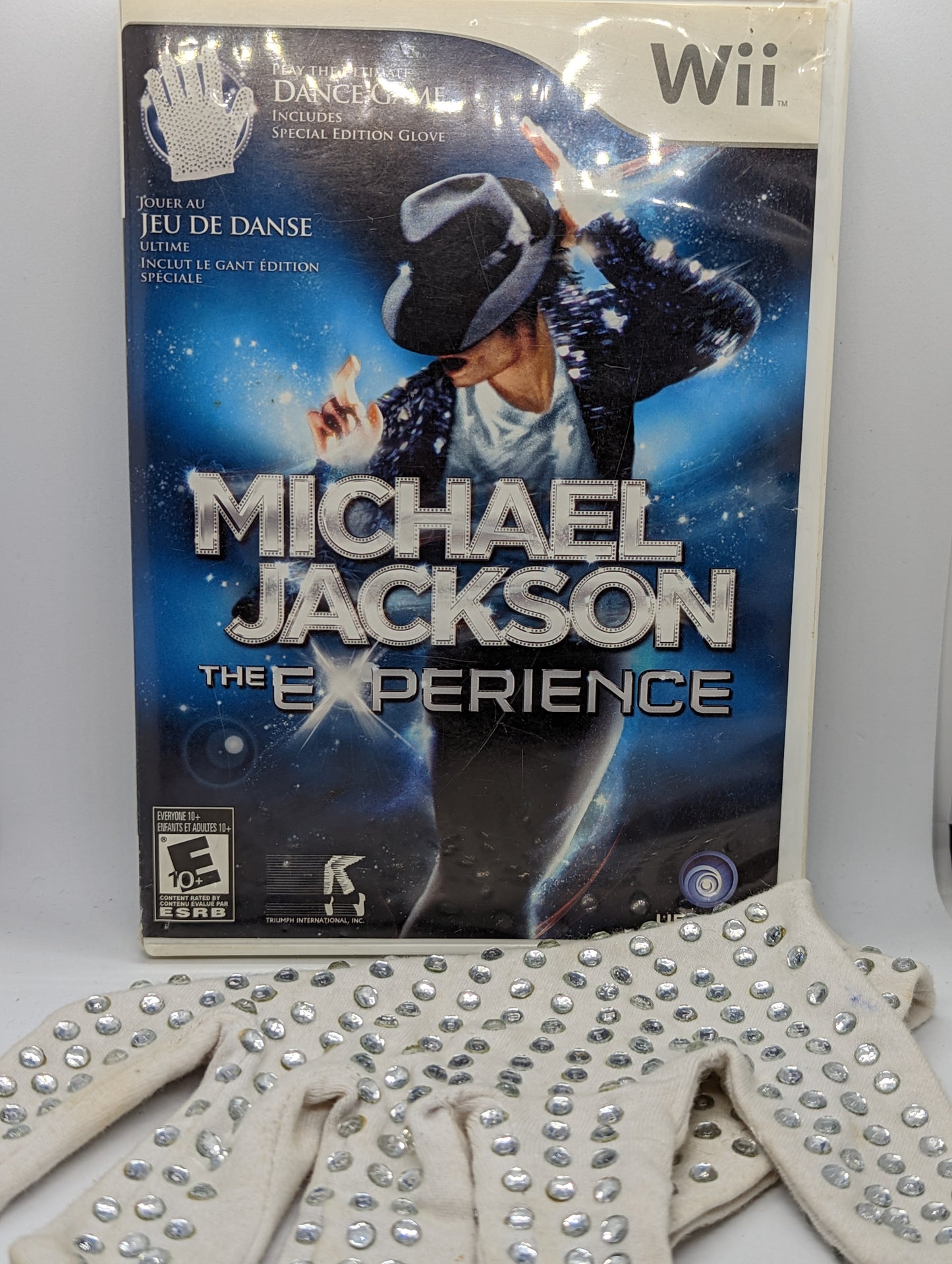 Wii Michael Jackson Game with Glove (Complete)