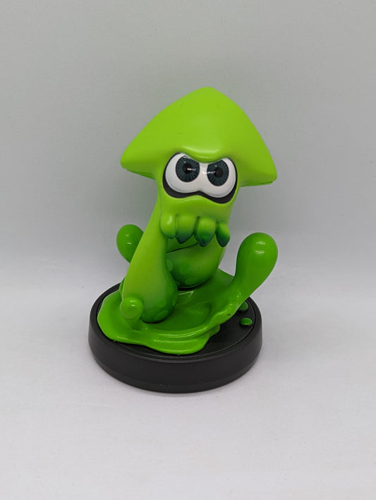 Amiibo Splatoon - Green Inkling Squid (Loose)