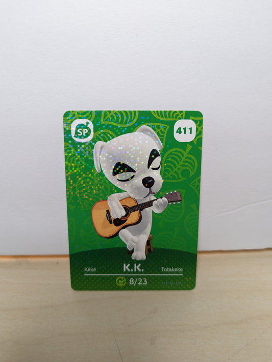 411 K.K Series 5 Animal Crossing Amiibo Card