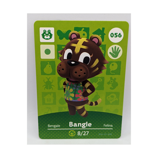 056 Bangle Animal Crossing Amiibo Card Series 1