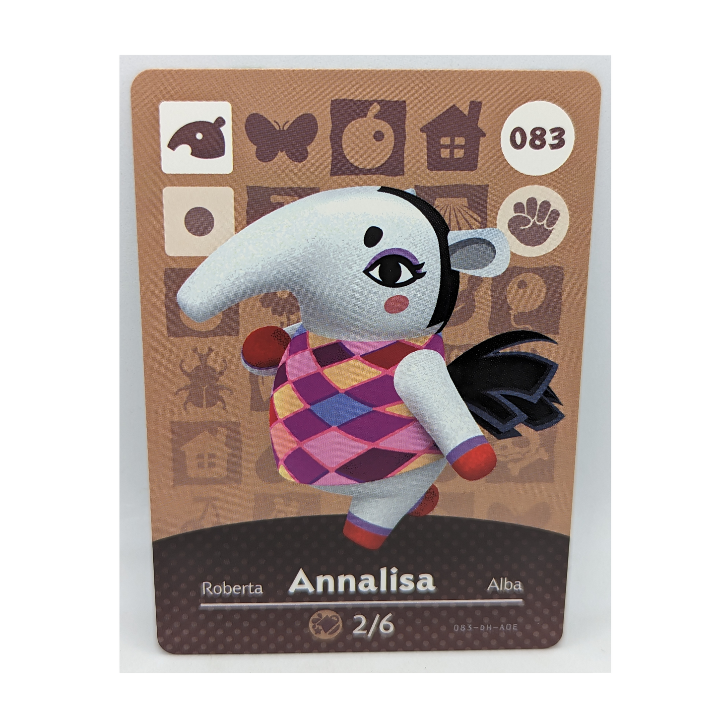 083 Annalisa Animal Crossing Amiibo Card Series 1