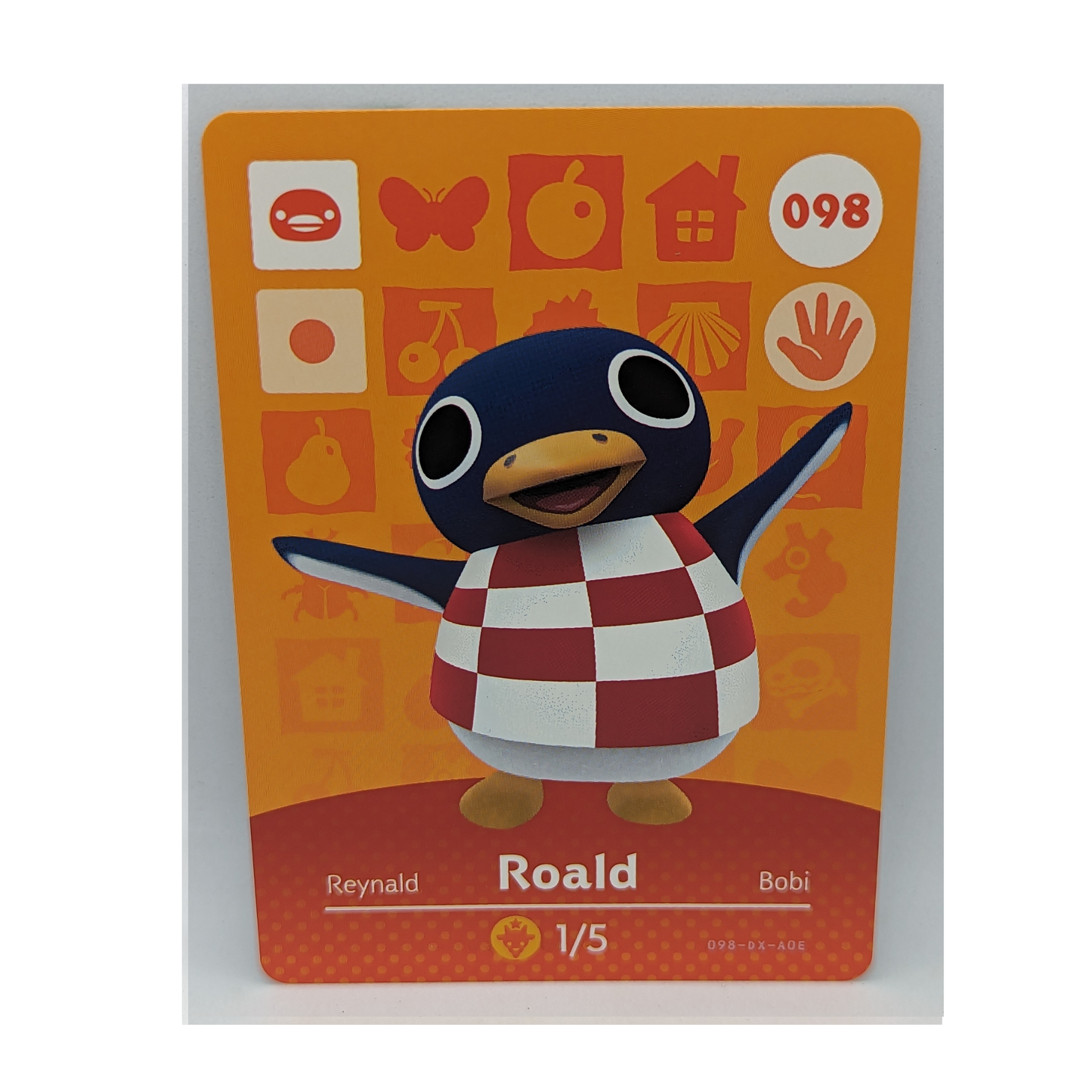 098 Roald Animal Crossing Amiibo Card Series 1