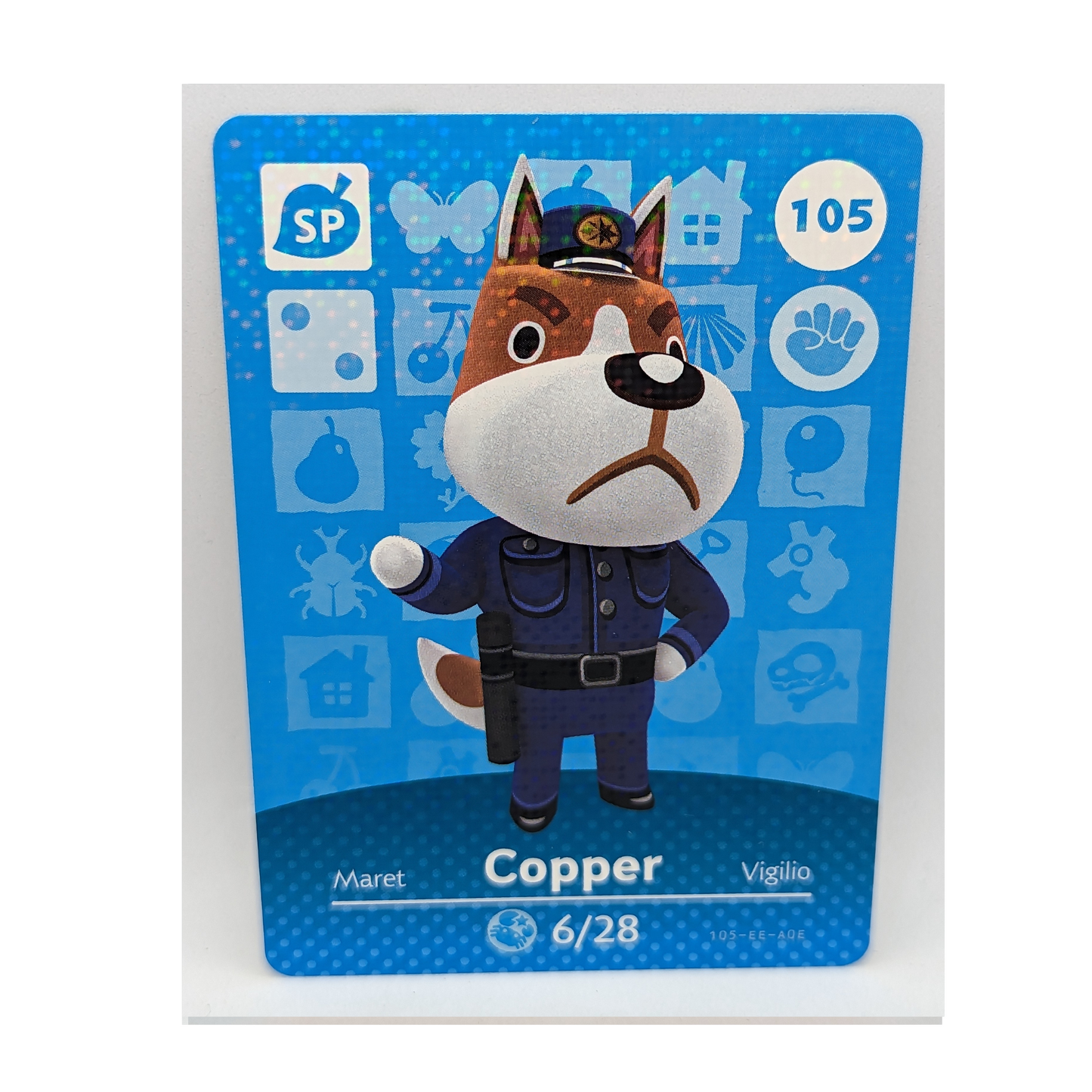 105 Copper Animal Crossing Amiibo Card Series 2