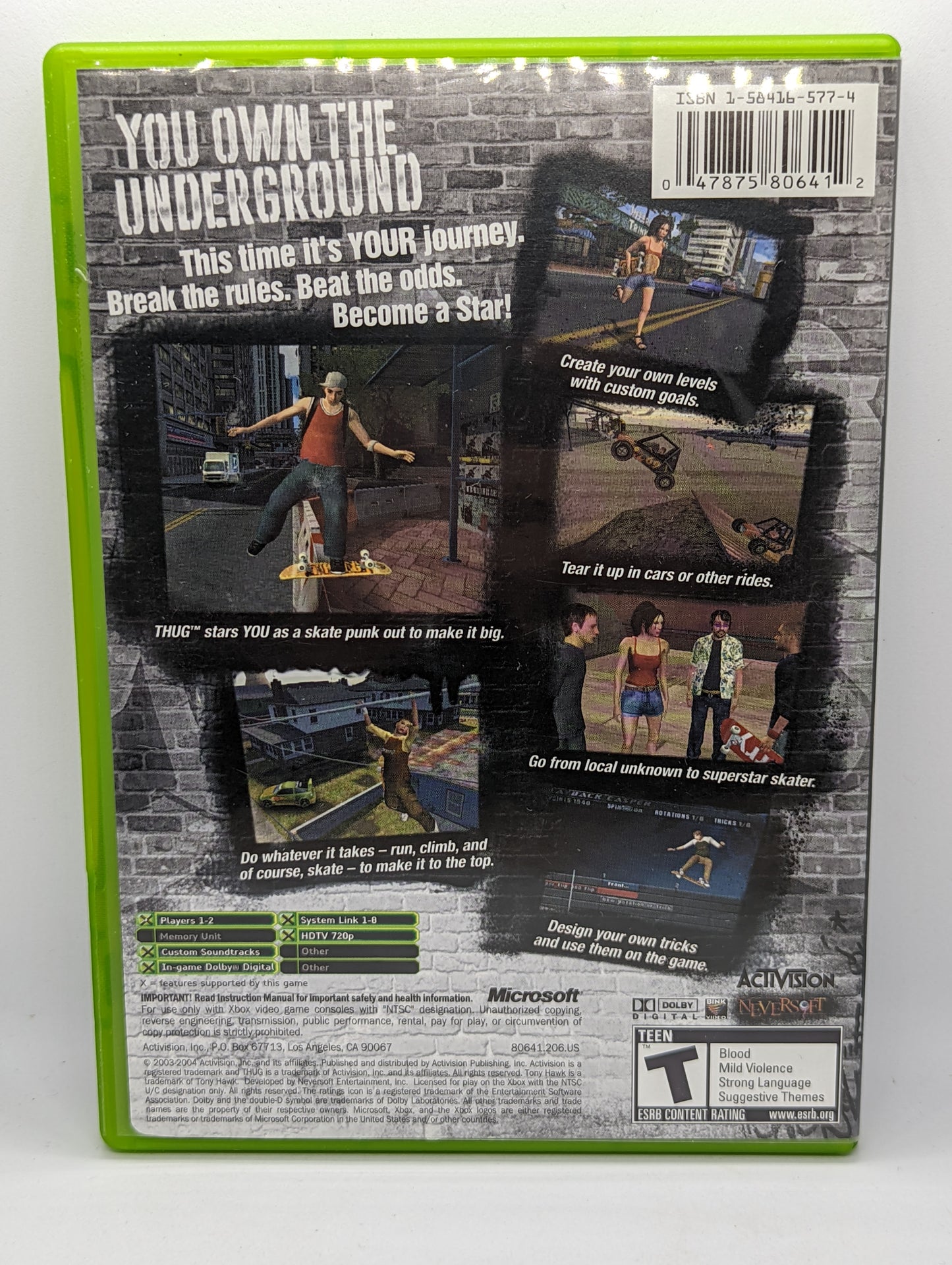 Tony Hawk's Underground (Complete)