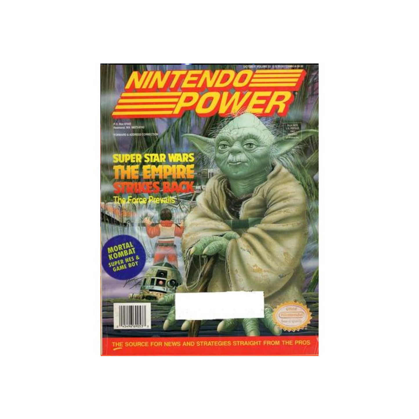 Nintendo Power Issue: 53 Empire Strikes Back (With Poster and Cards)