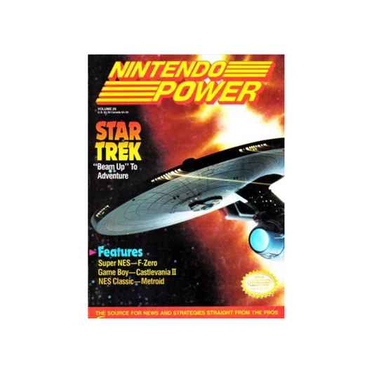 Nintendo Power Issue: 29 Star Trek (With Poster)