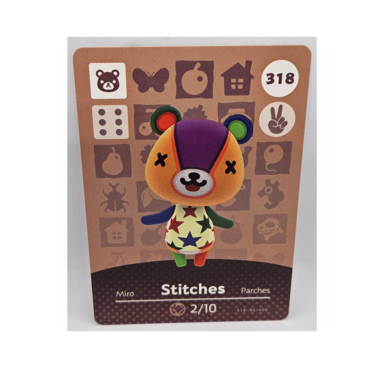 318 Stitches Animal Crossing Amiibo Card Series 4