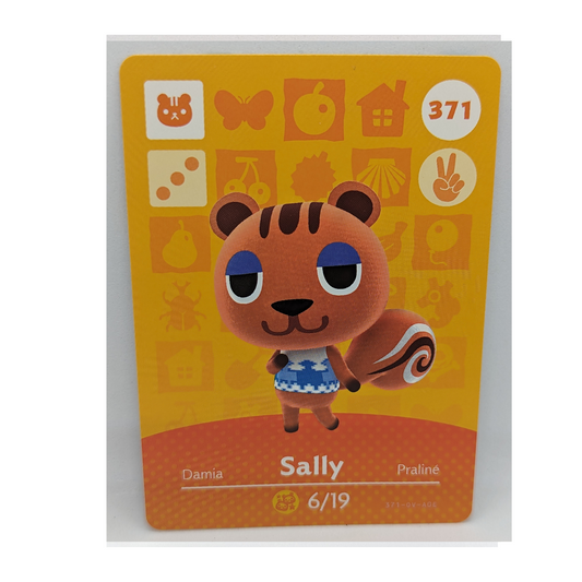 371 Sally Animal Crossing Amiibo Card Series 4