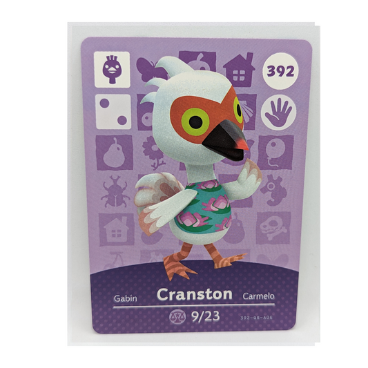 392 Cranston Animal Crossing Amiibo Card Series 4