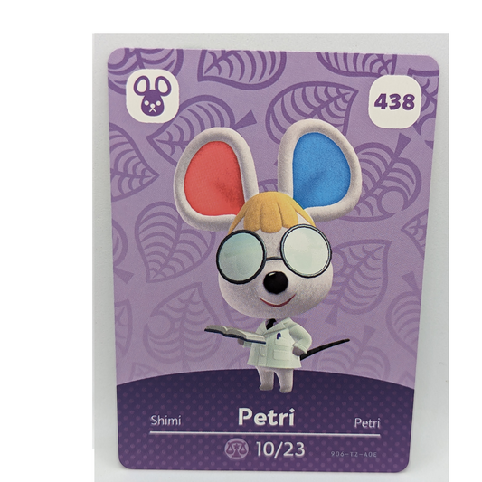 438 Petri Animal Crossing Amiibo Card Series 5