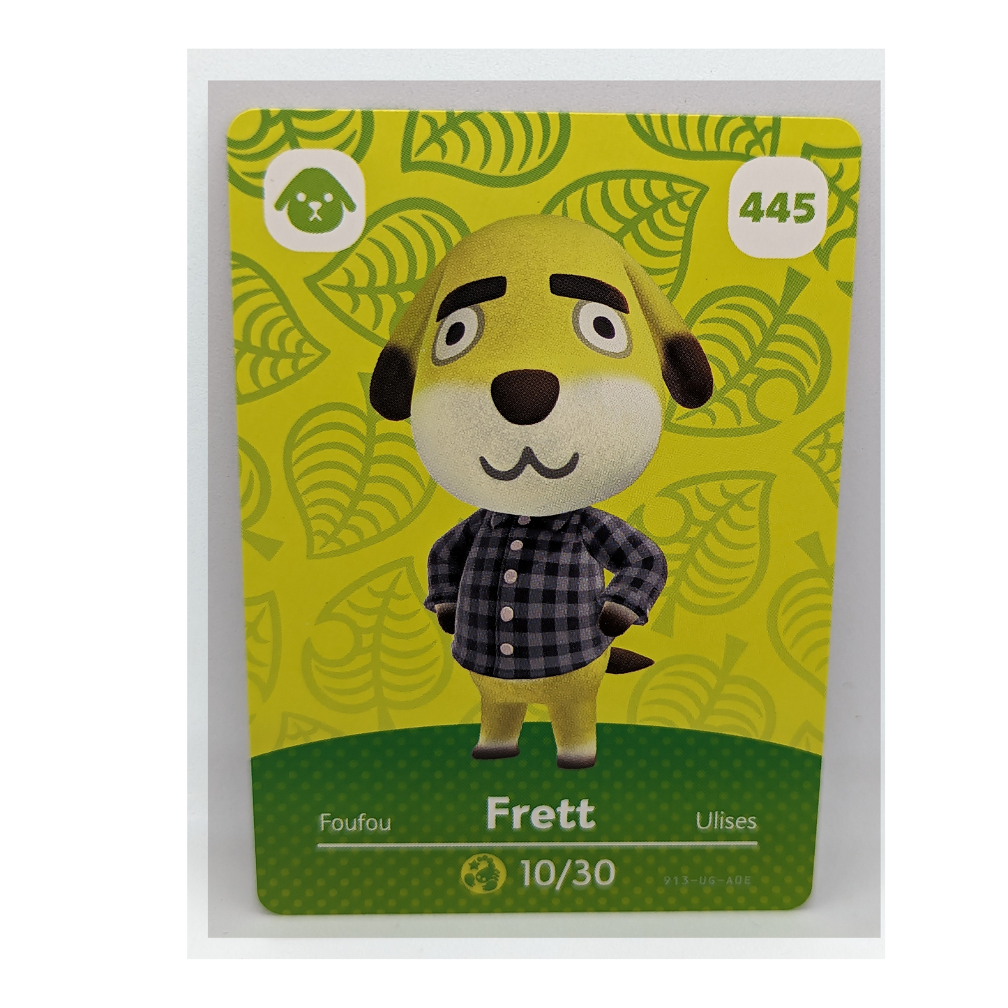 445 Frett Series 5 Animal Crossing Amiibo Card