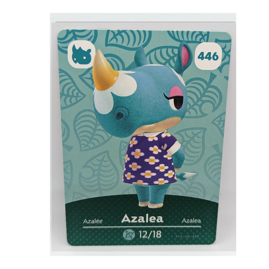 446 Azalea Animal Crossing Amiibo Card Series 5