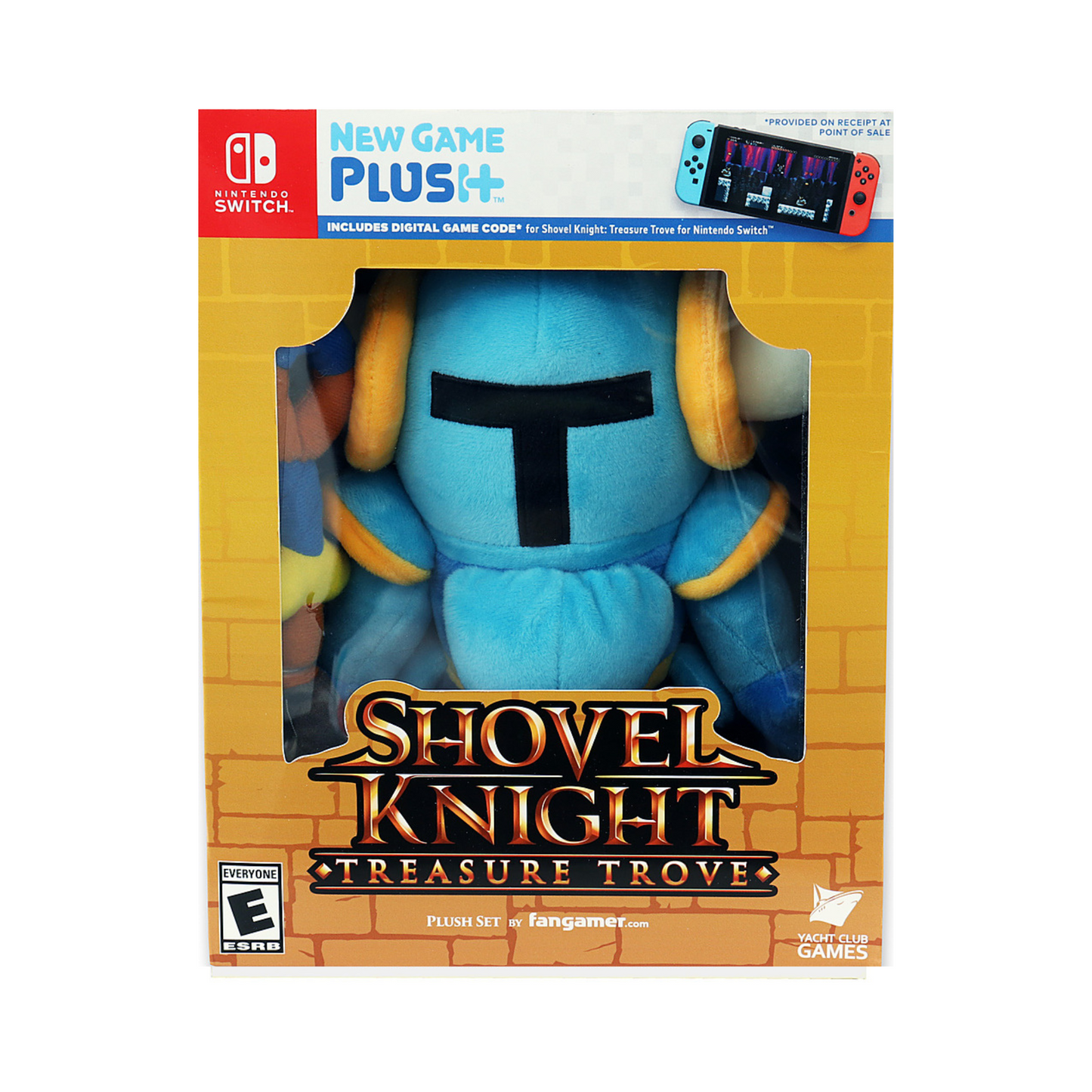 Shovel Knight Treasure Trove Digital Code & Plush (Sealed)