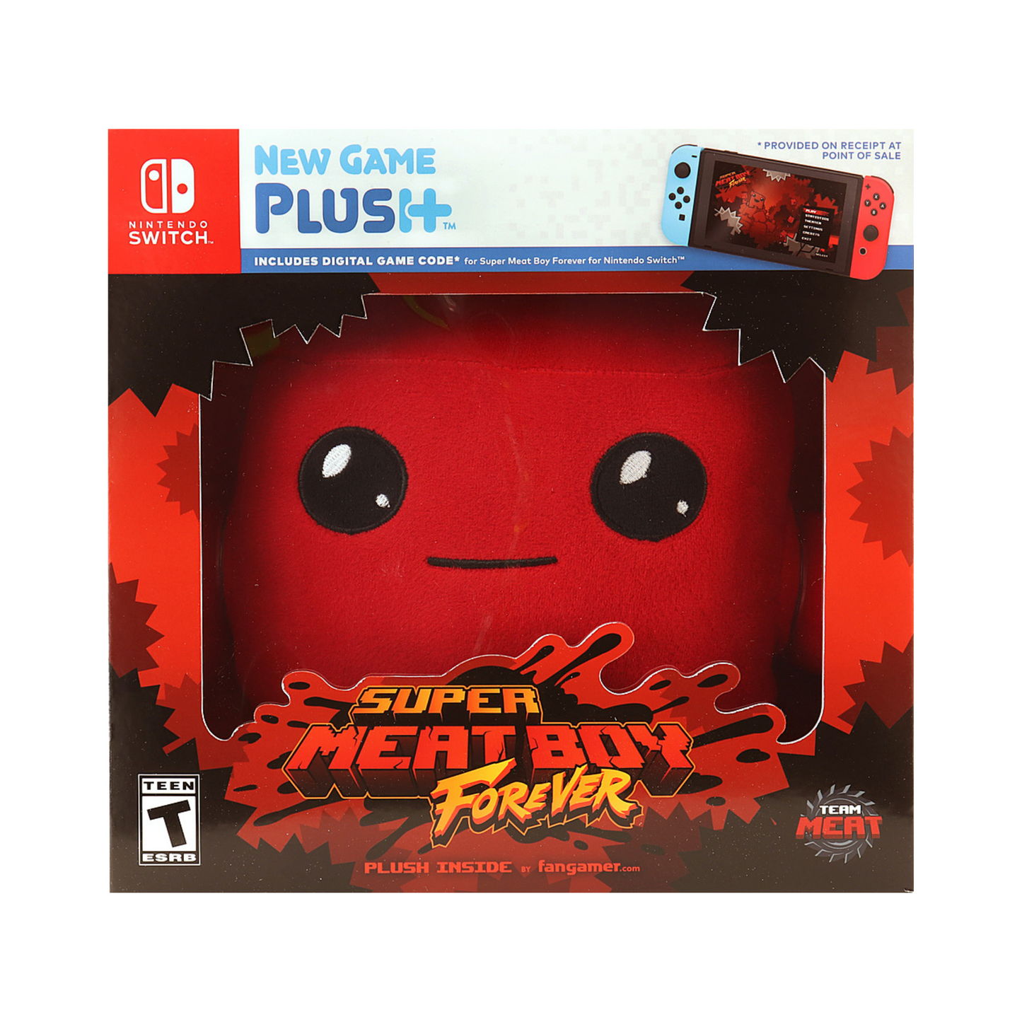 Super Meat Boy Forever Digital Code & Plush (Sealed)