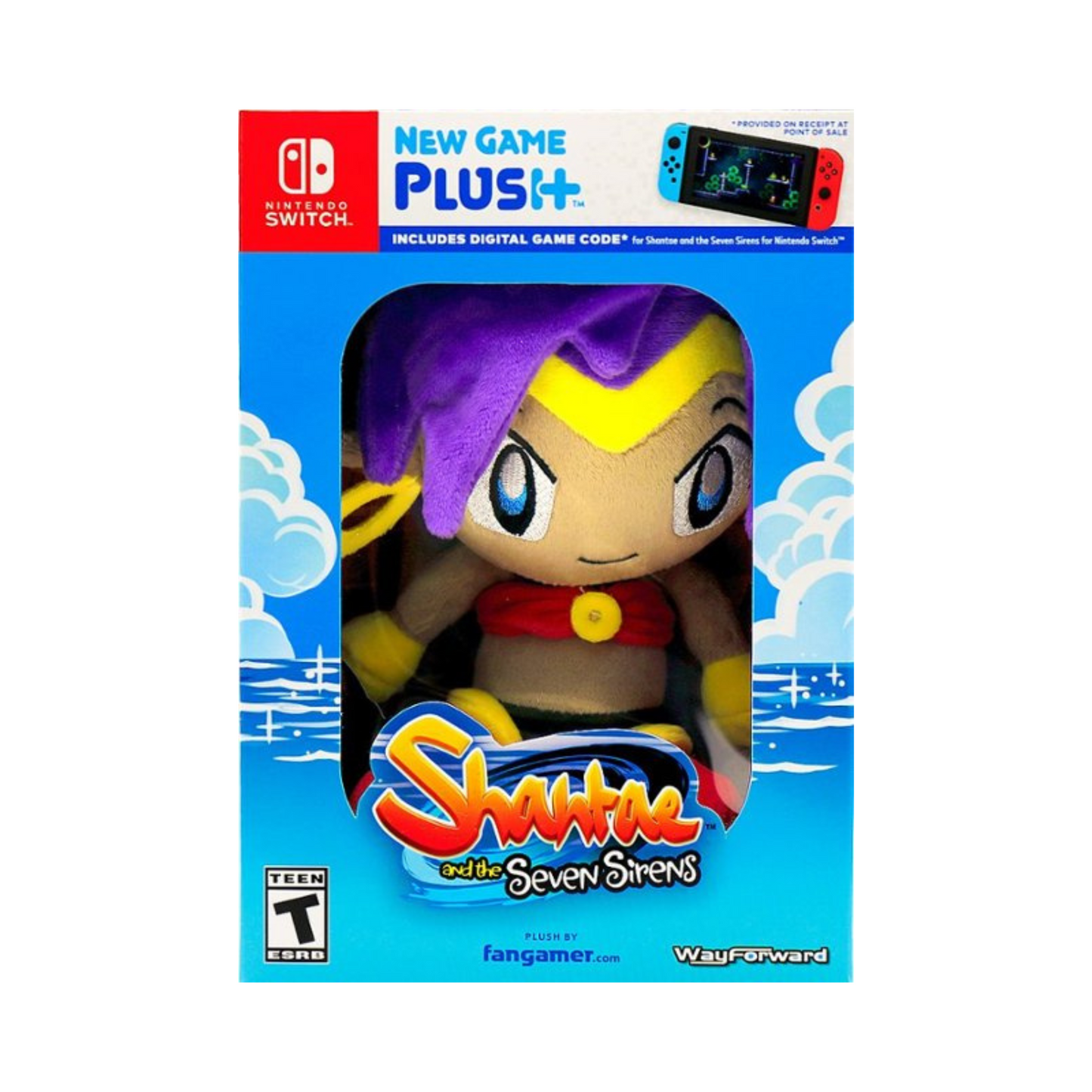 Shantae and the Seven Sirens Digital Code & Plush (Sealed)